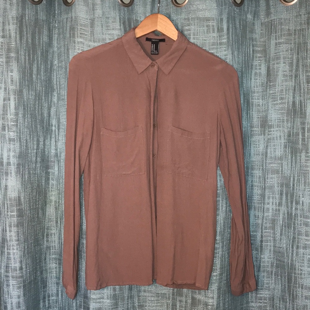 FOREVER 21 Button Down . Size US M